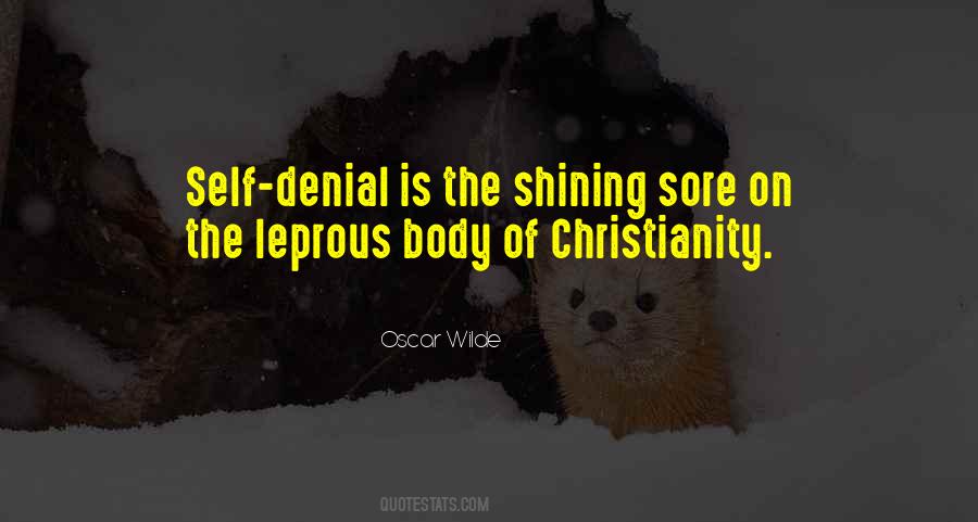 Quotes About Self Denial #239478