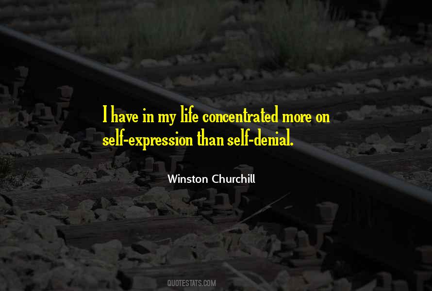 Quotes About Self Denial #63402