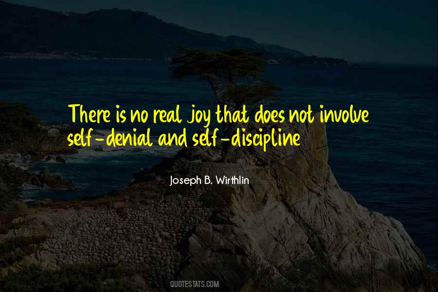 Quotes About Self Denial #966966