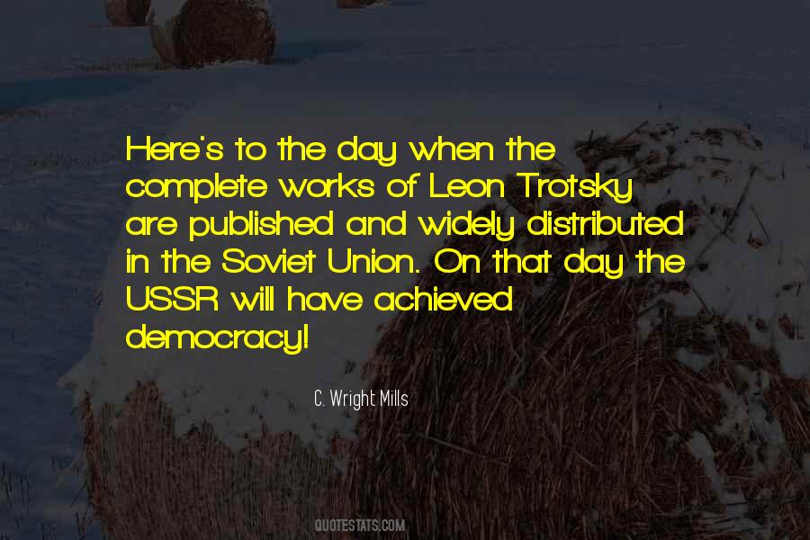 Trotsky's Quotes #108813