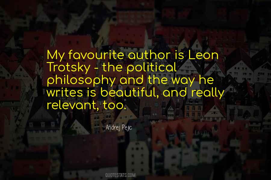 Trotsky's Quotes #568915