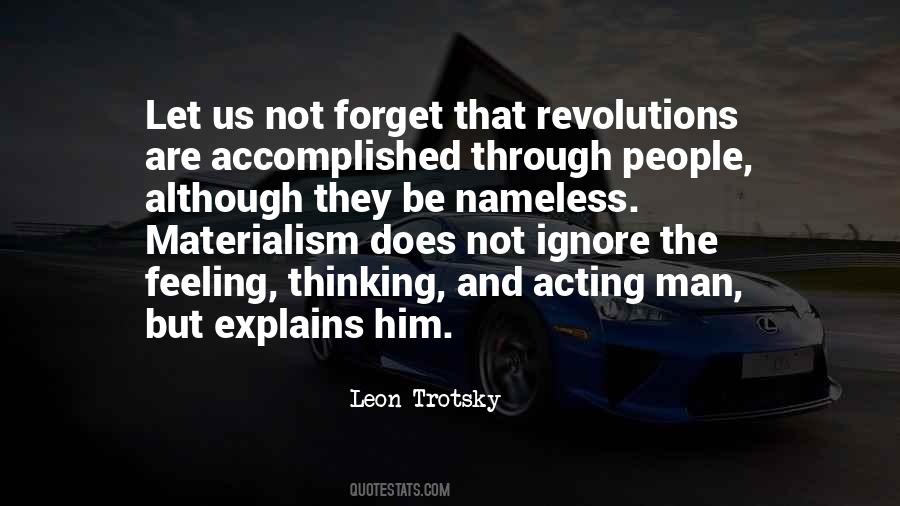 Trotsky's Quotes #768250