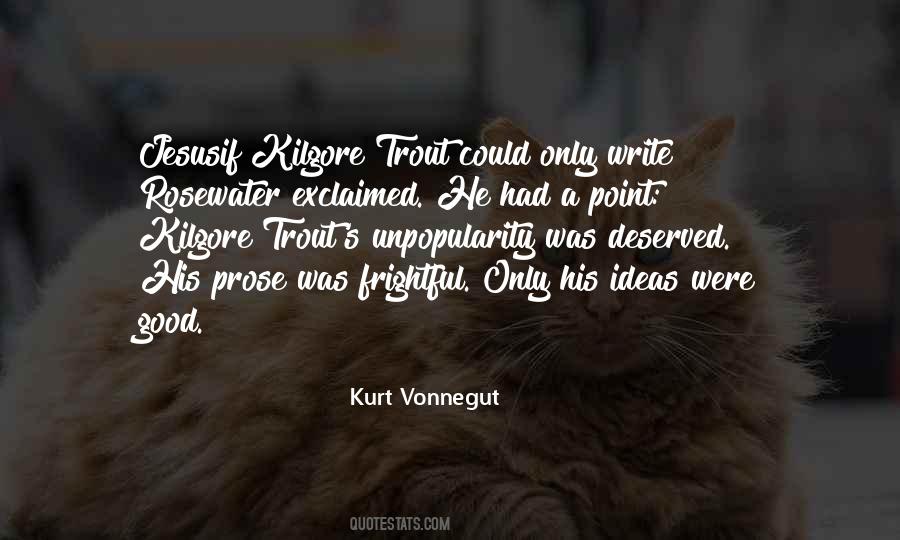 Trout's Quotes #1789295