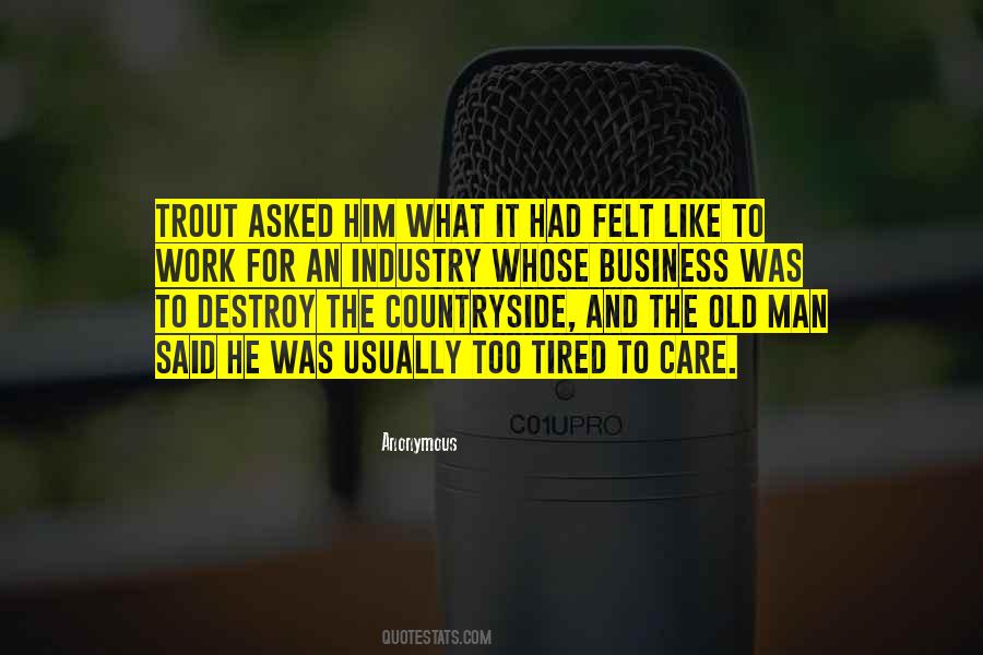 Trout's Quotes #479824