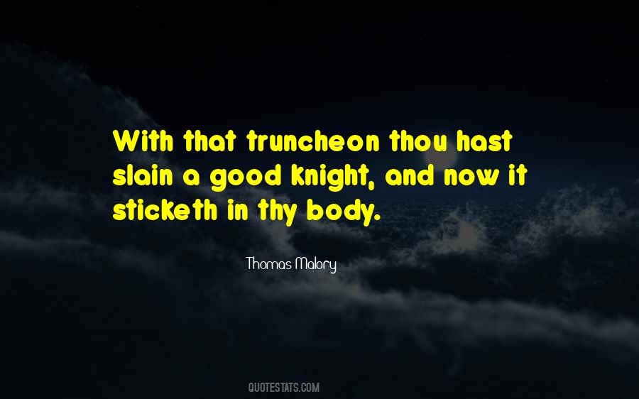 Truncheon Quotes #21653