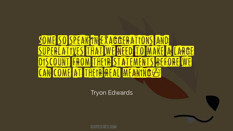 Tryon Quotes #1289192