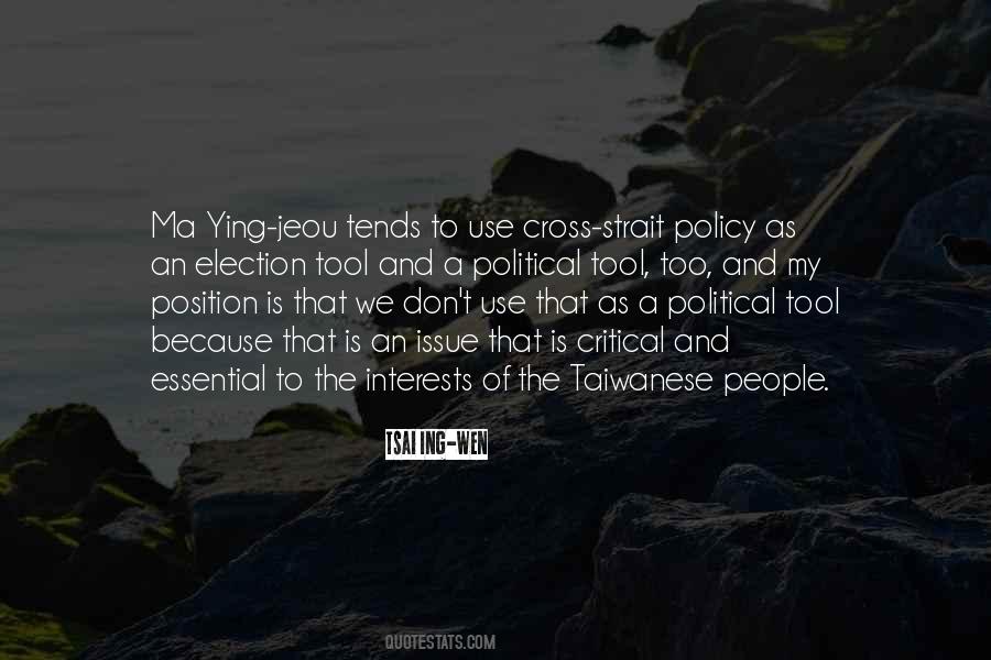 Tsai Quotes #1849515