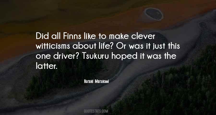 Tsukuru's Quotes #797829