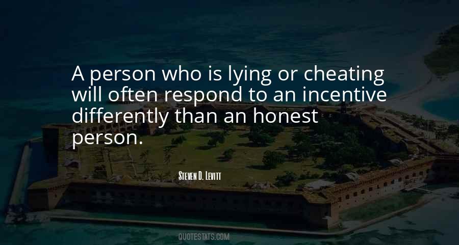 Quotes About Lying And Cheating #1188568