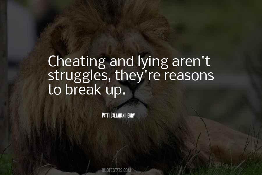 Quotes About Lying And Cheating #836666