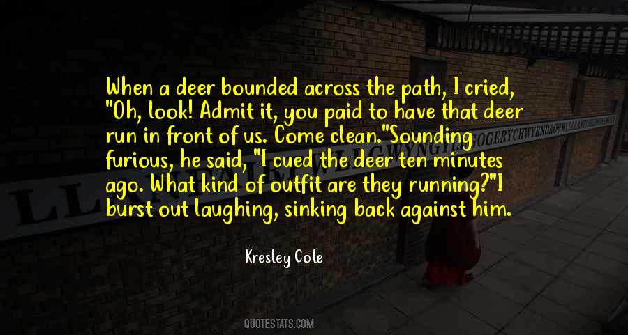 Quotes About A Deer #1518281