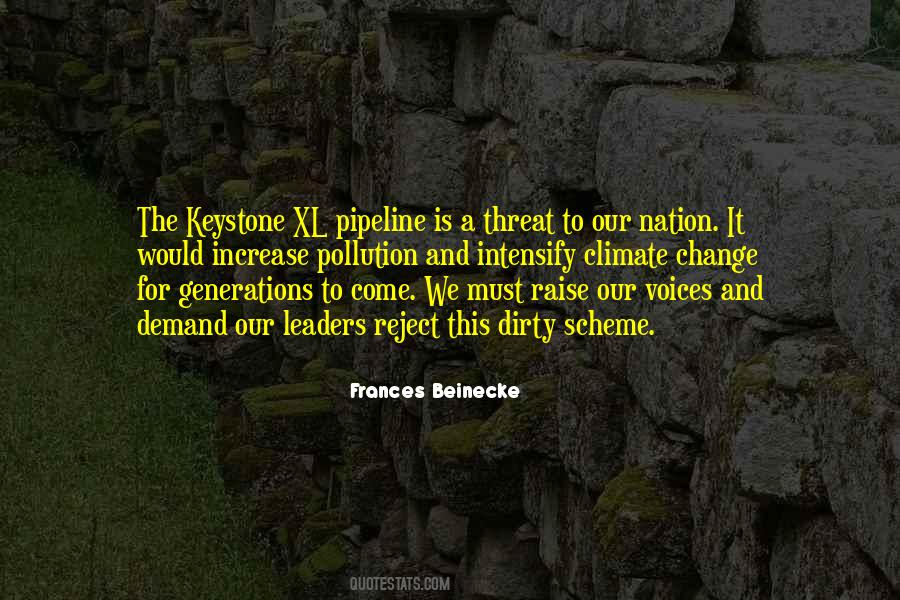 Quotes About Keystone Pipeline #586697