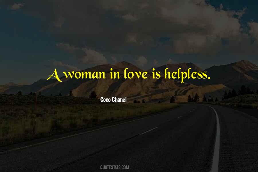 Quotes About A Woman In Love #255674
