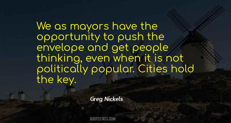 Quotes About Mayors #53607