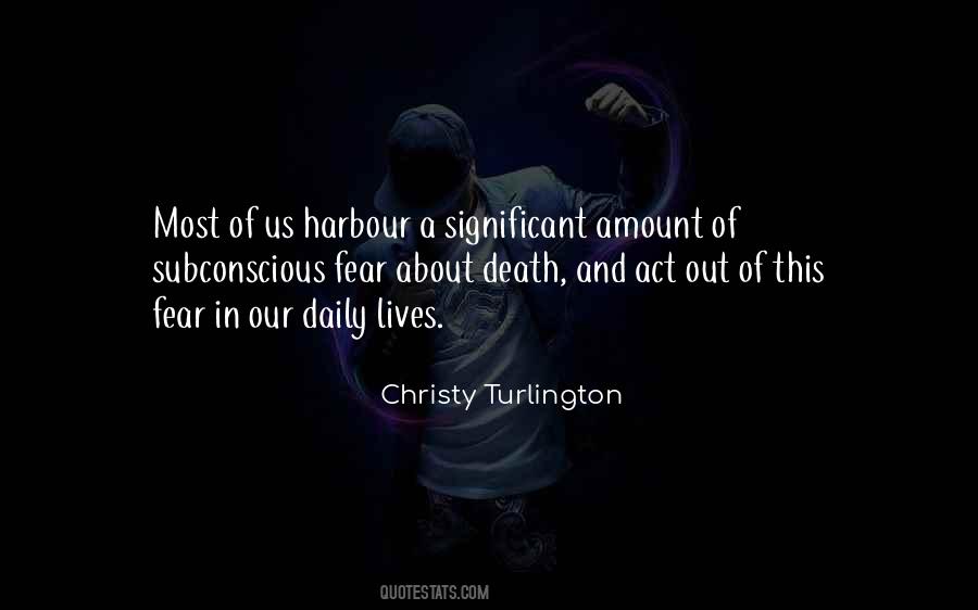 Turlington Quotes #1038027