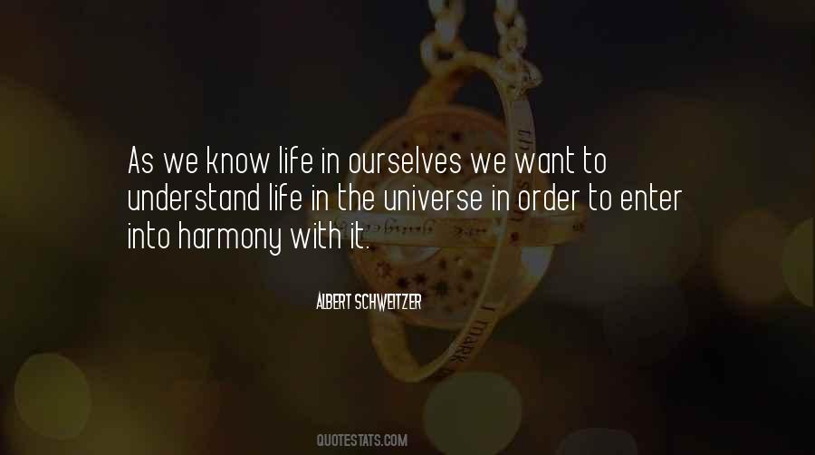 Quotes About Life In The Universe #1842066