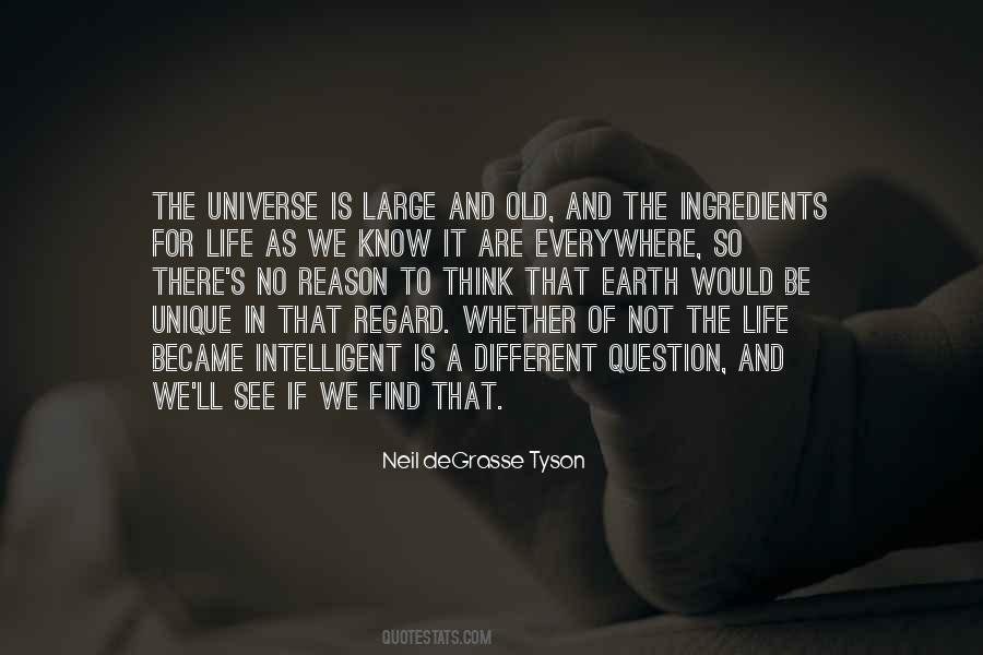 Quotes About Life In The Universe #256242