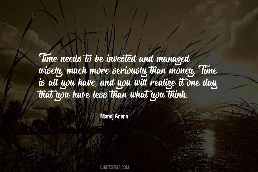 Quotes About Time Invested #1619697