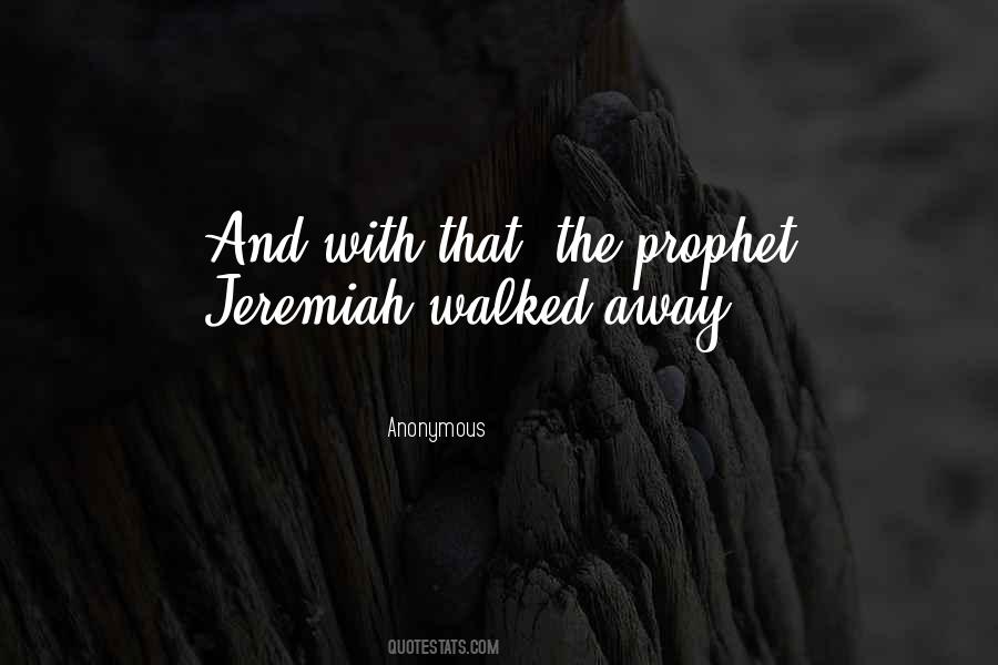 Quotes About Jeremiah 29 11 #316567