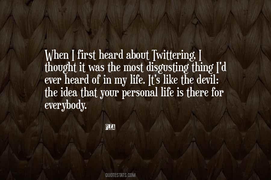 Twittering Quotes #419107