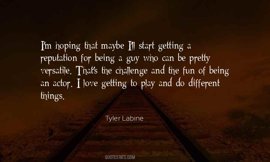 Tyler's Quotes #177281