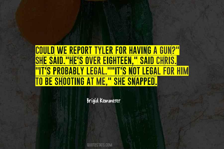 Tyler's Quotes #288544