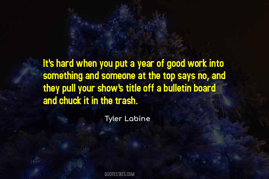 Tyler's Quotes #84316