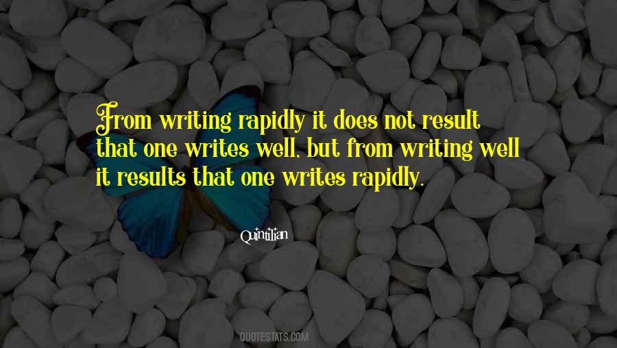 Quotes About Writing Well #1400108