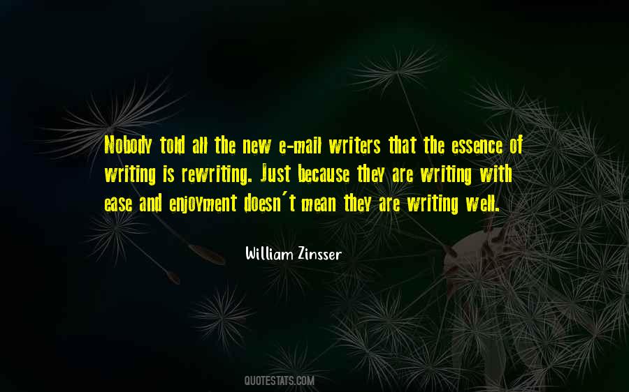 Quotes About Writing Well #909502