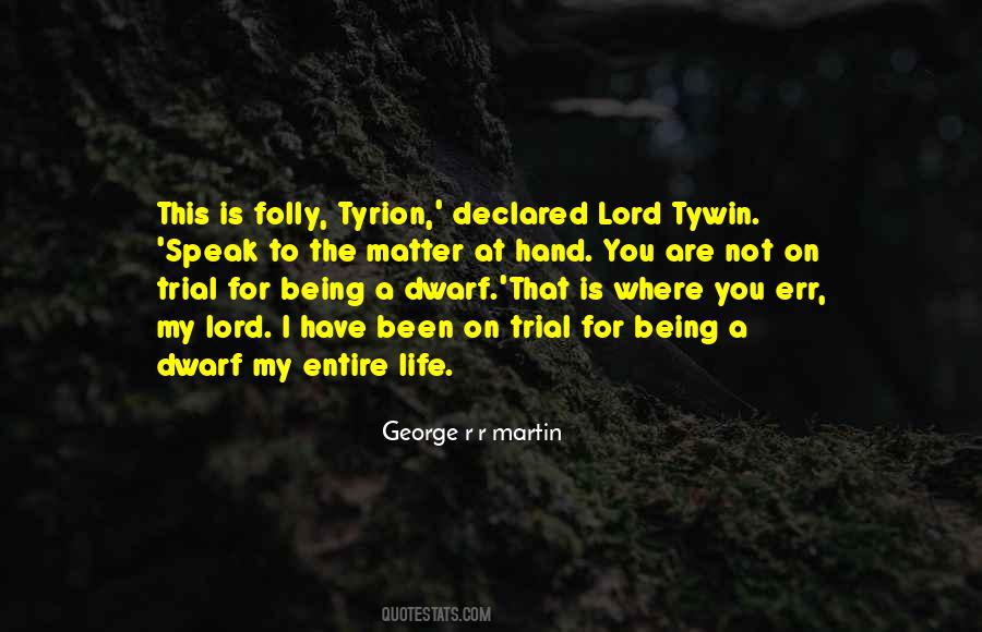 Tywin's Quotes #1608897