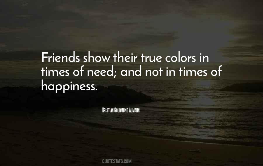 Quotes About Colors And Friendship #1093104