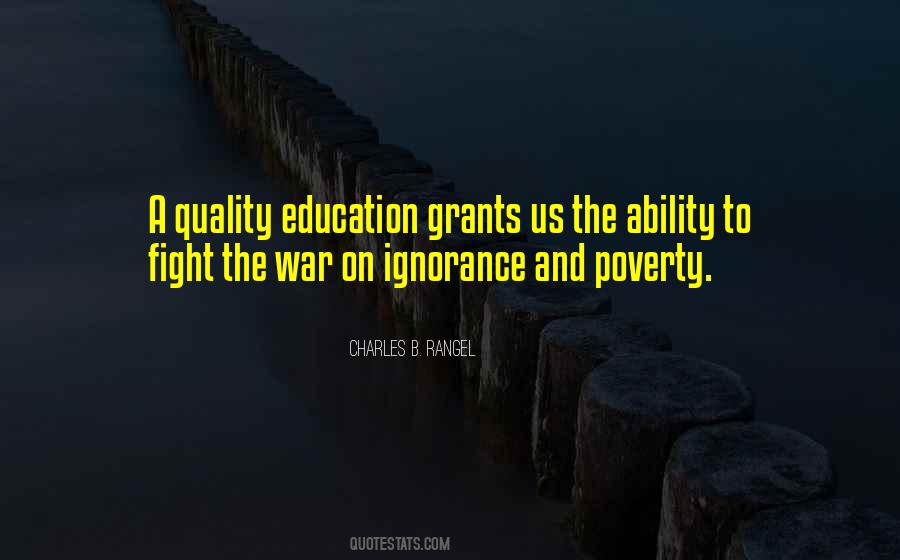 Quotes About Poverty And Education #1371574