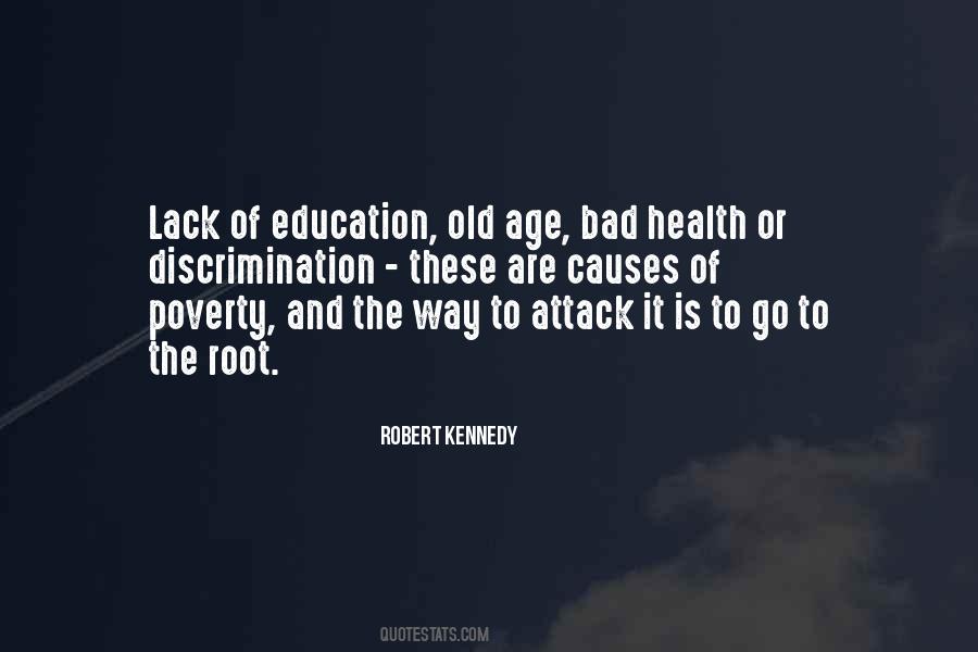 Quotes About Poverty And Education #1586581