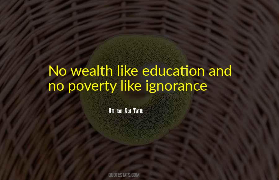 Quotes About Poverty And Education #293408