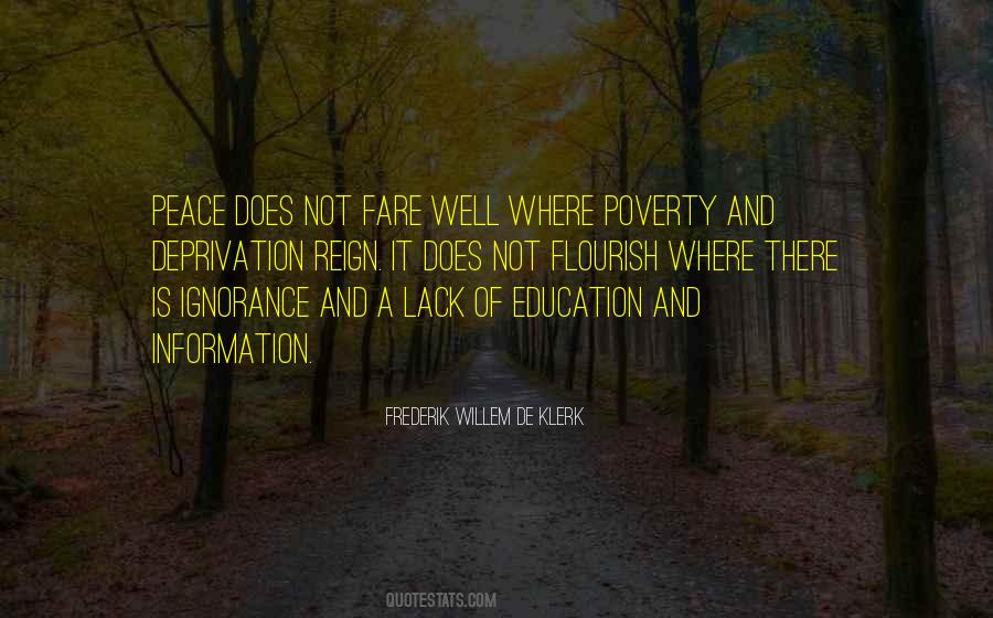 Quotes About Poverty And Education #356850