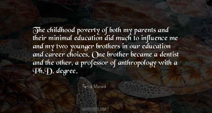Quotes About Poverty And Education #678147