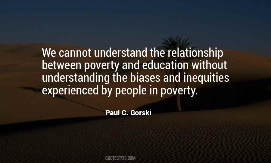 Quotes About Poverty And Education #996515