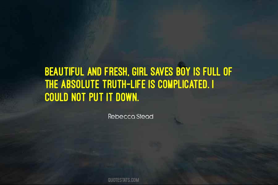 Quotes About Complicated Things In Life #155246