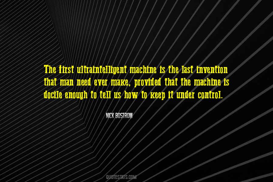 Ultraintelligent Quotes #473393