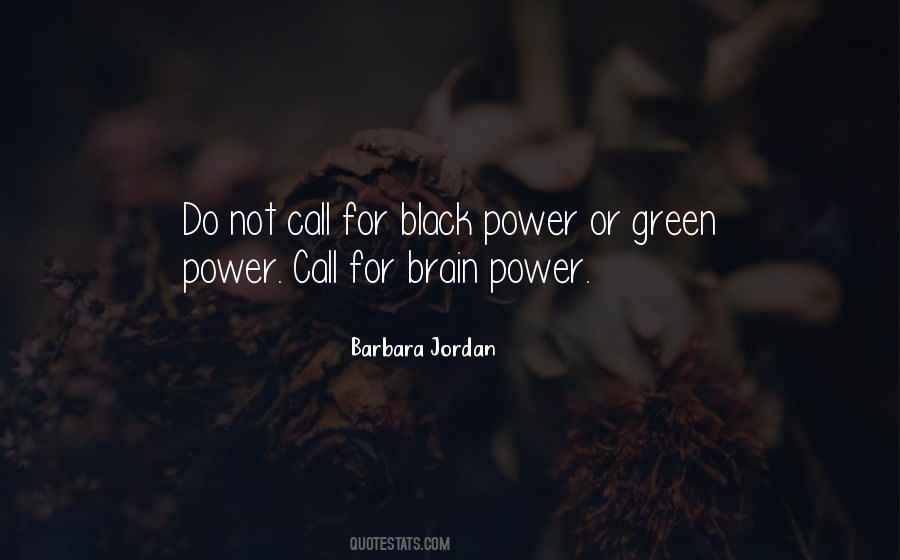 Quotes About Black Power #1133666
