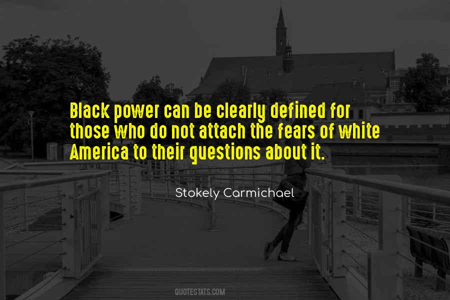 Quotes About Black Power #1657893