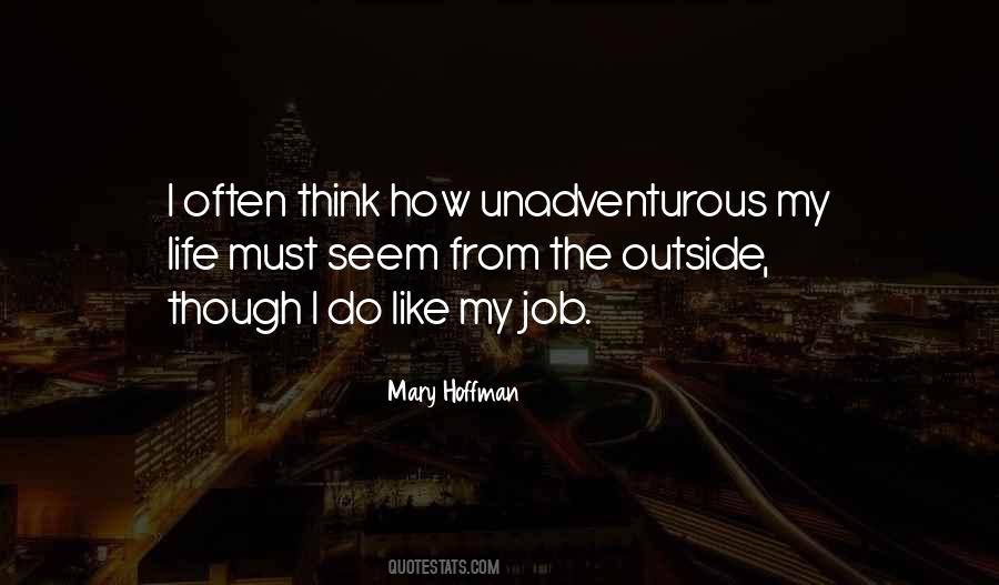 Unadventurous Quotes #1123309