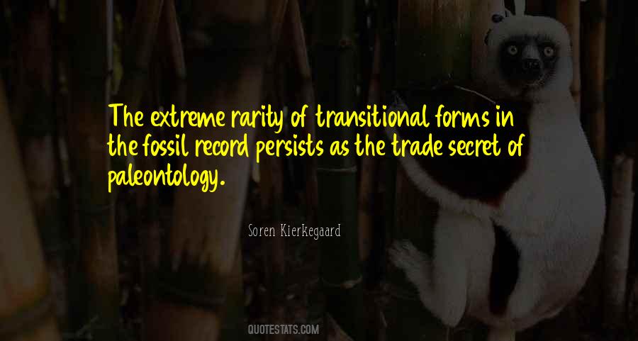 Quotes About The Fossil Record #262404