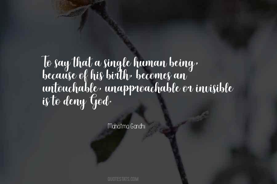 Unapproachable Quotes #1489004