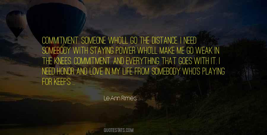 Quotes About Love And Distance #100559