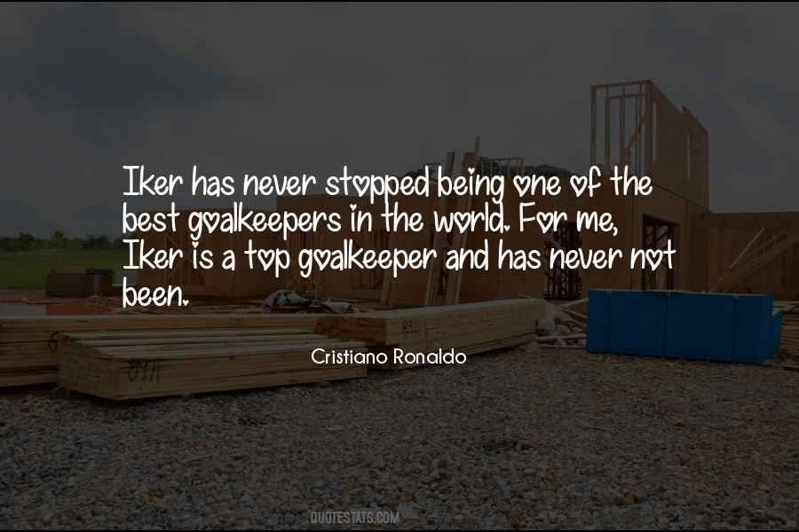 Quotes About Being A Goalkeeper #826163
