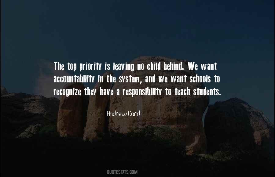 Quotes About Responsibility For Students #600732