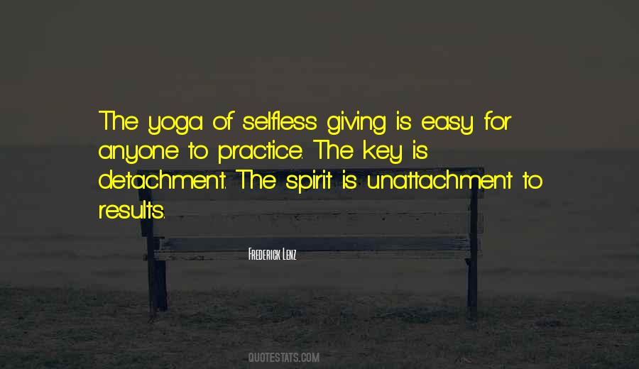 Unattachment Quotes #1031854