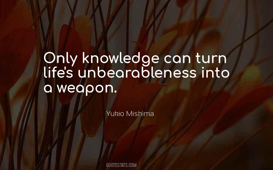 Unbearableness Quotes