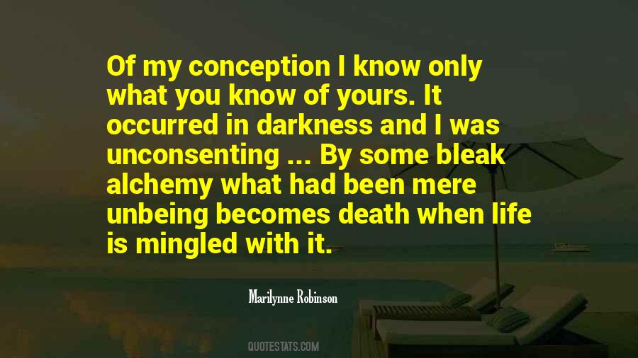 Unbeing Quotes #1748128